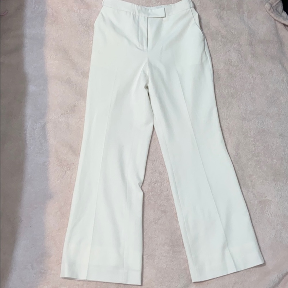 VINTAGE 2000’s WHITE TROUSER PANT MODERN FIT